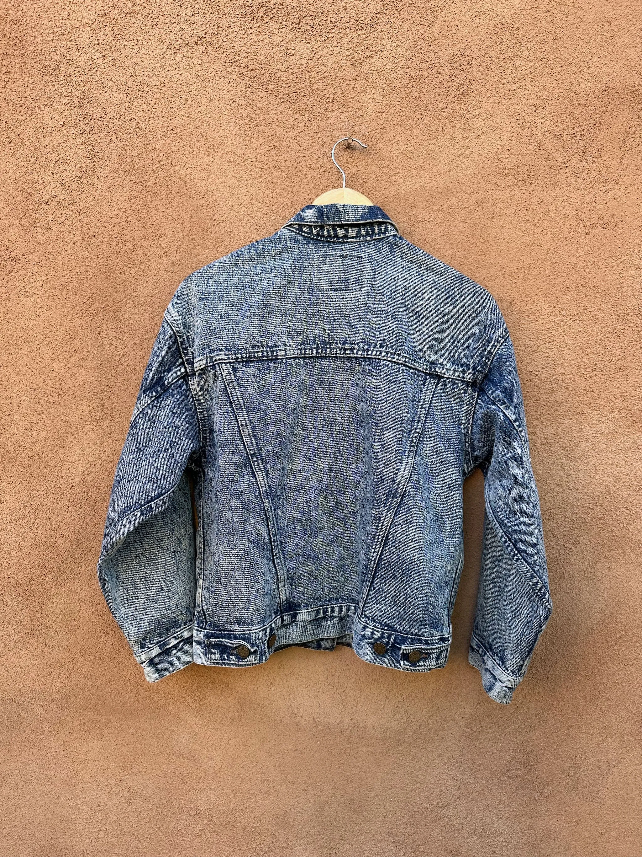 80's Levi's Acid Wash Denim Jacket