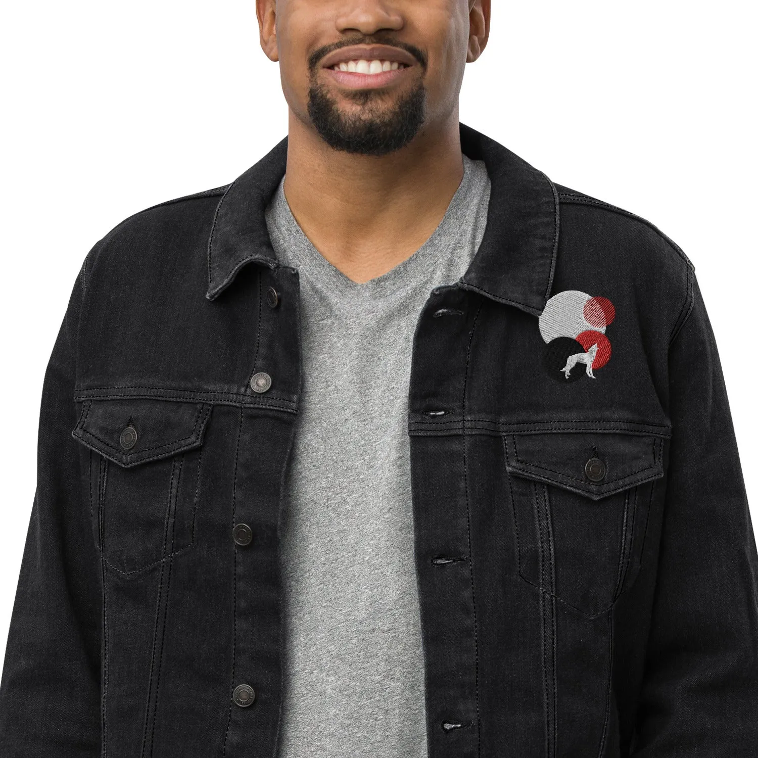 ALWAYS LOOK UP Unisex Denim Jacket