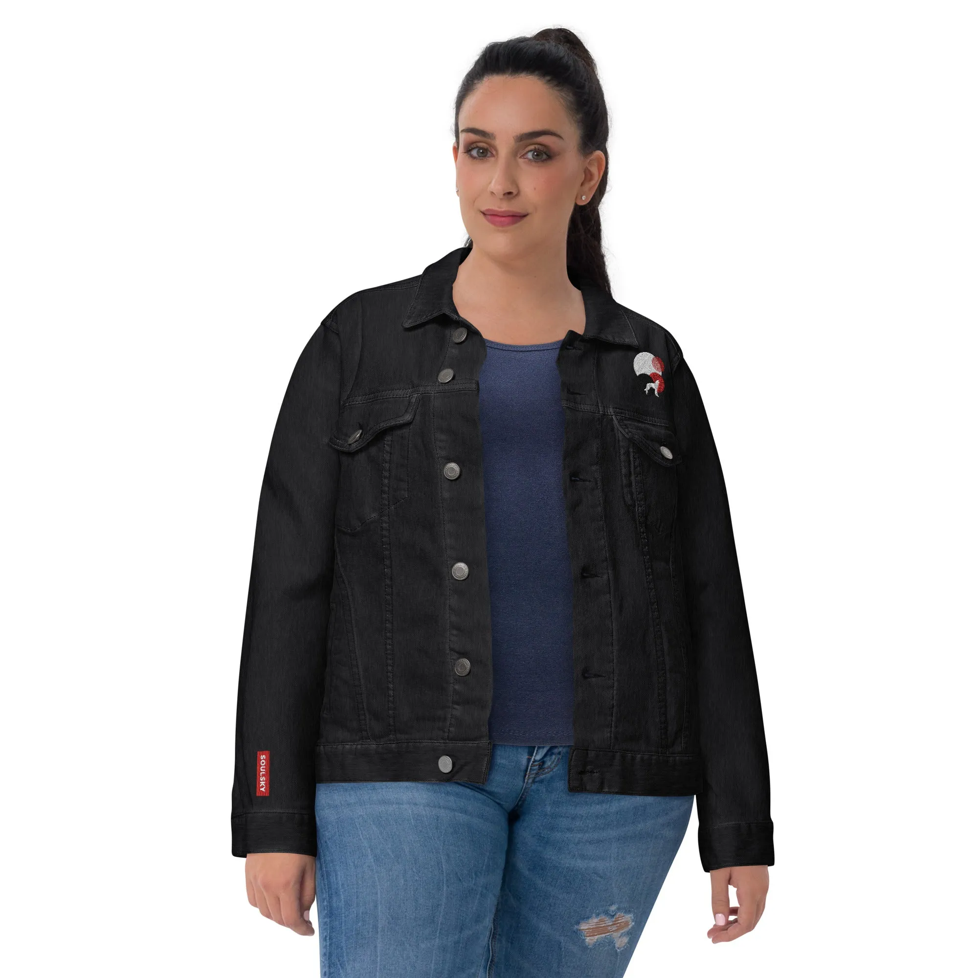 ALWAYS LOOK UP Unisex Denim Jacket
