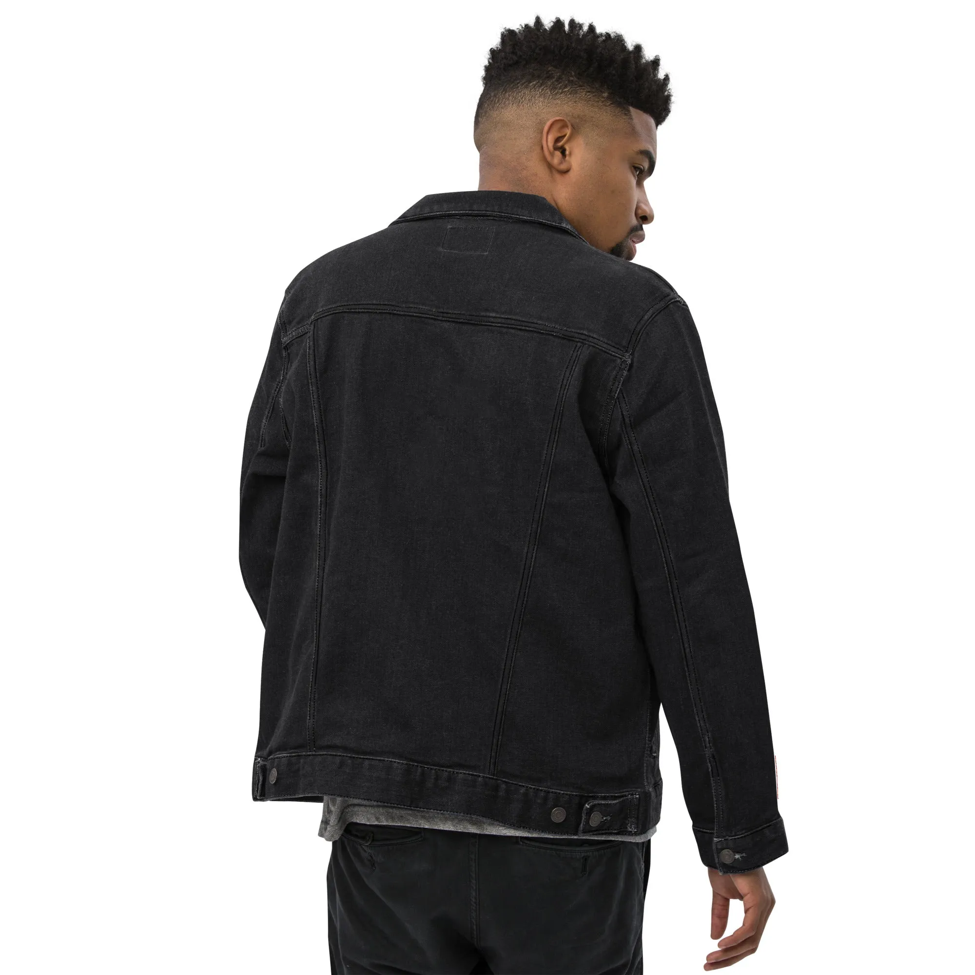 ALWAYS LOOK UP Unisex Denim Jacket