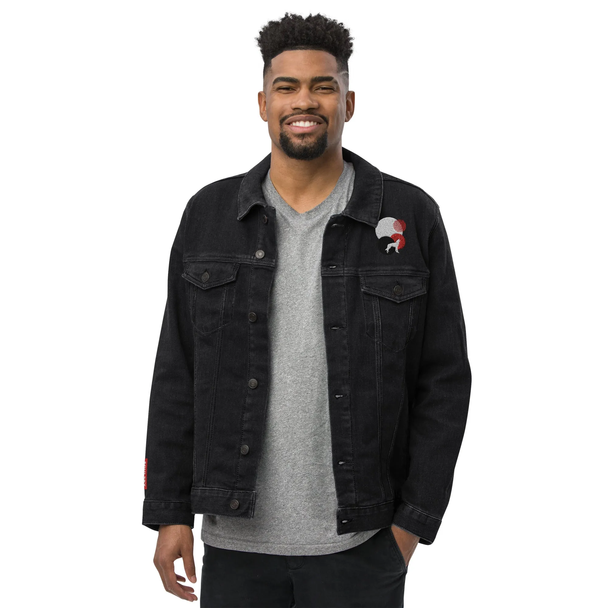 ALWAYS LOOK UP Unisex Denim Jacket
