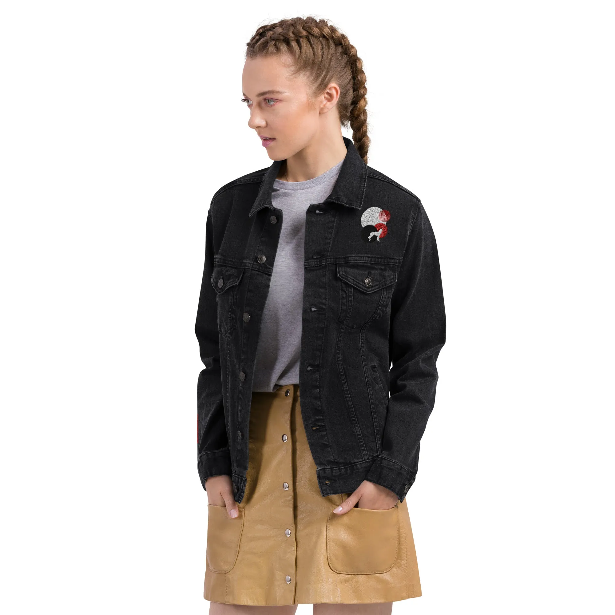 ALWAYS LOOK UP Unisex Denim Jacket
