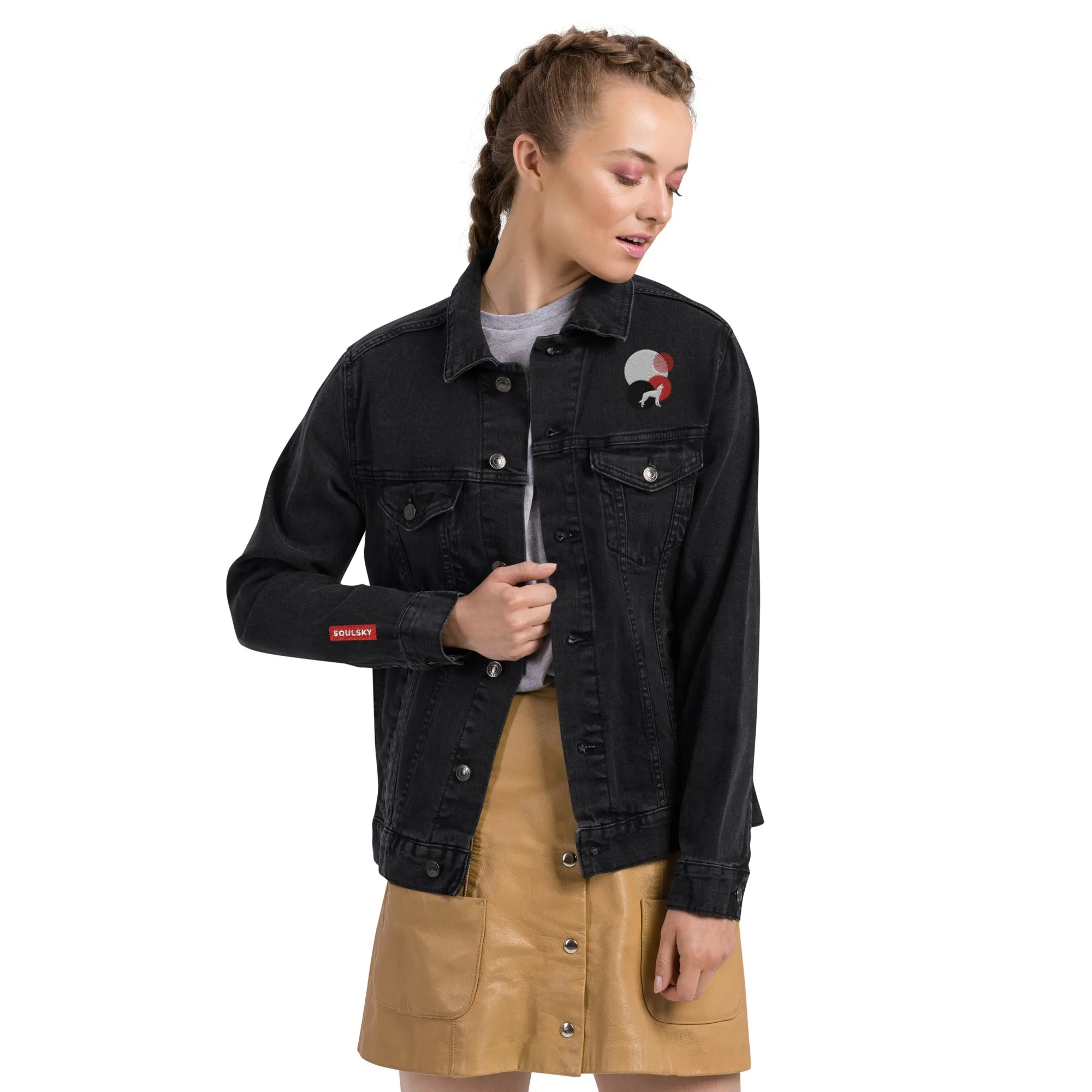 ALWAYS LOOK UP Unisex Denim Jacket