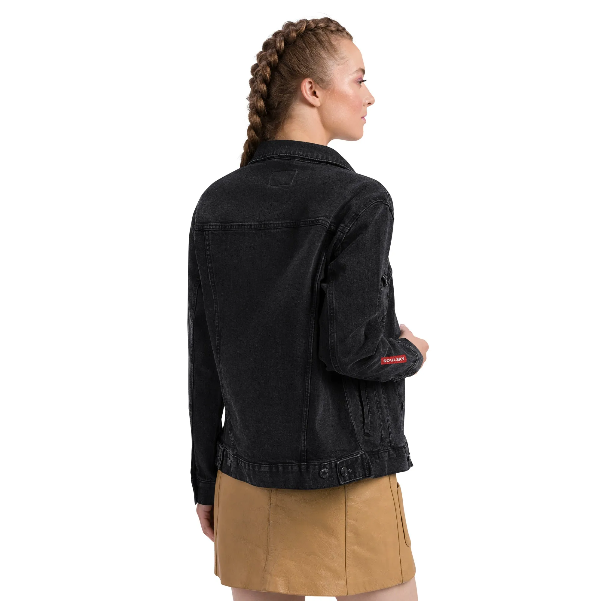 ALWAYS LOOK UP Unisex Denim Jacket