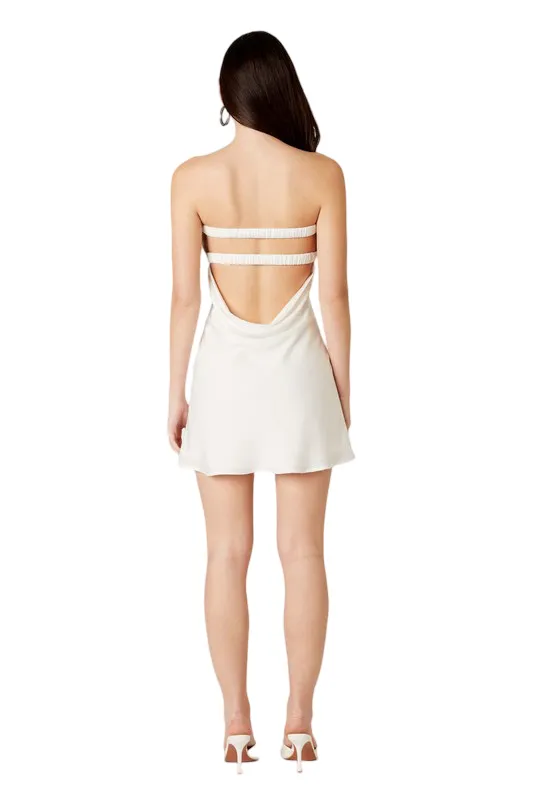 Apparel- CCLA Strapless Cut Out Mini Dress