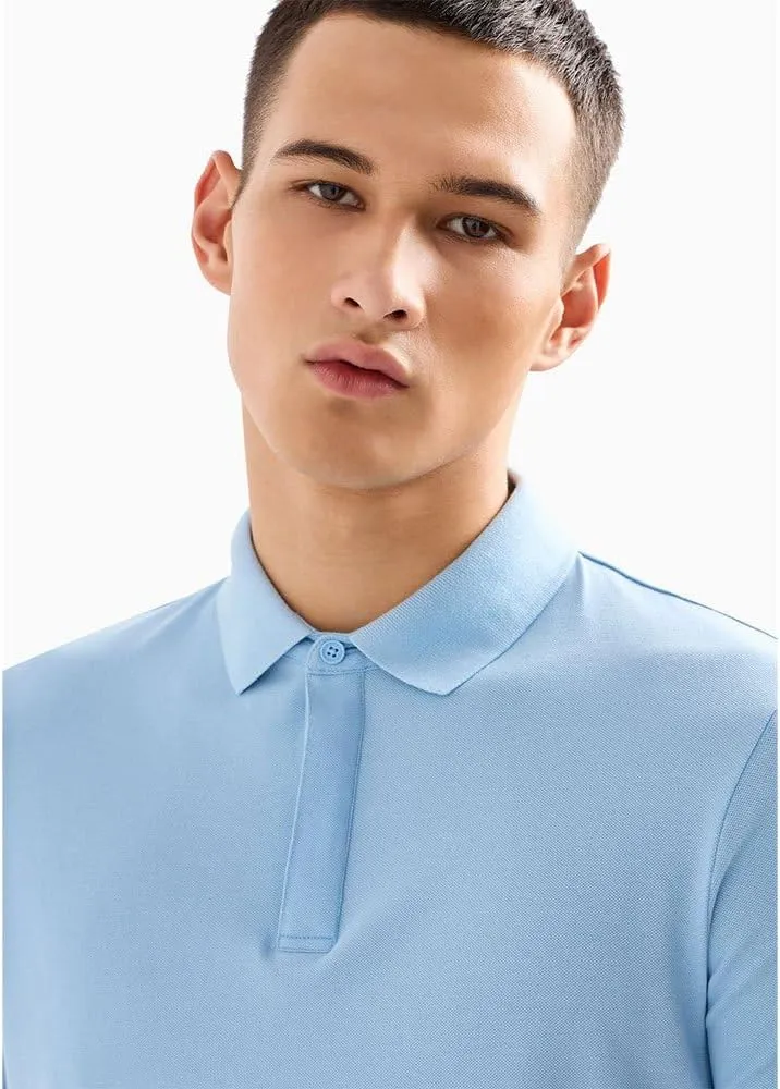Armani Exchange Men's Limited Milano Edition Regular Fit Patch Logo Polo
