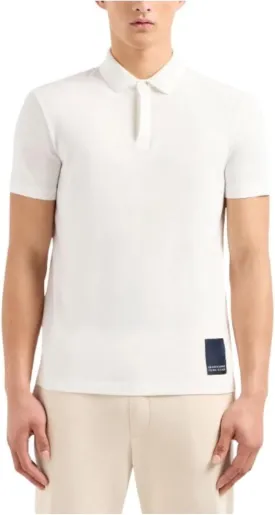 Armani Exchange Men's Limited Milano Edition Regular Fit Patch Logo Polo