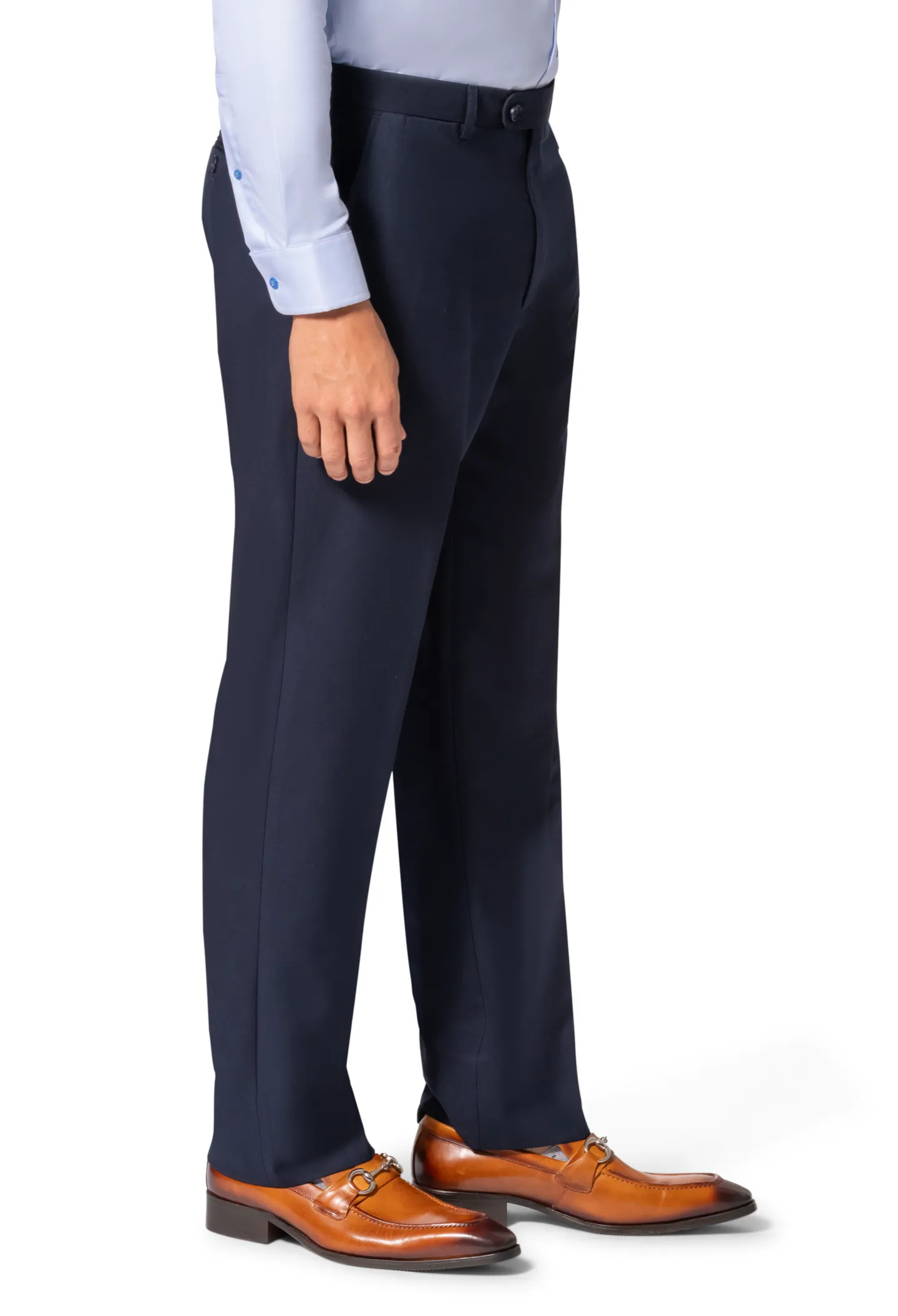 Bergamo Orange A6732 D/B Modern Fit Suit - New Blue