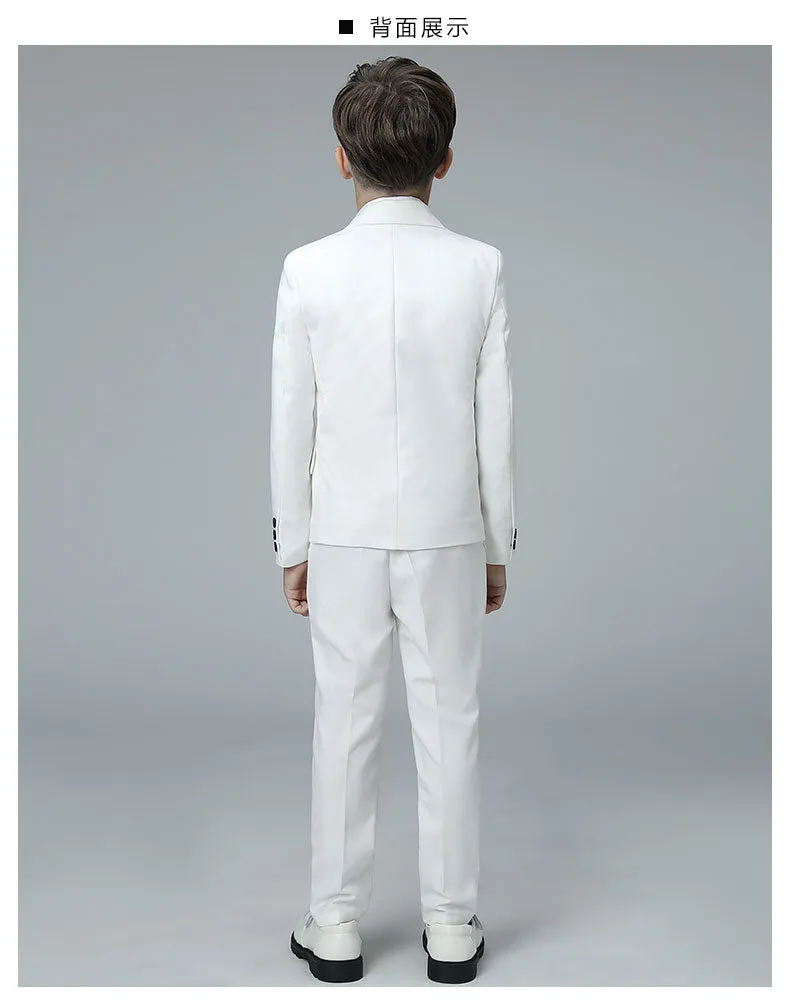 blue /Ivory Child Formal Suit for little boy