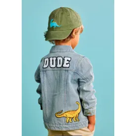 Boy Denim Patch Jacket