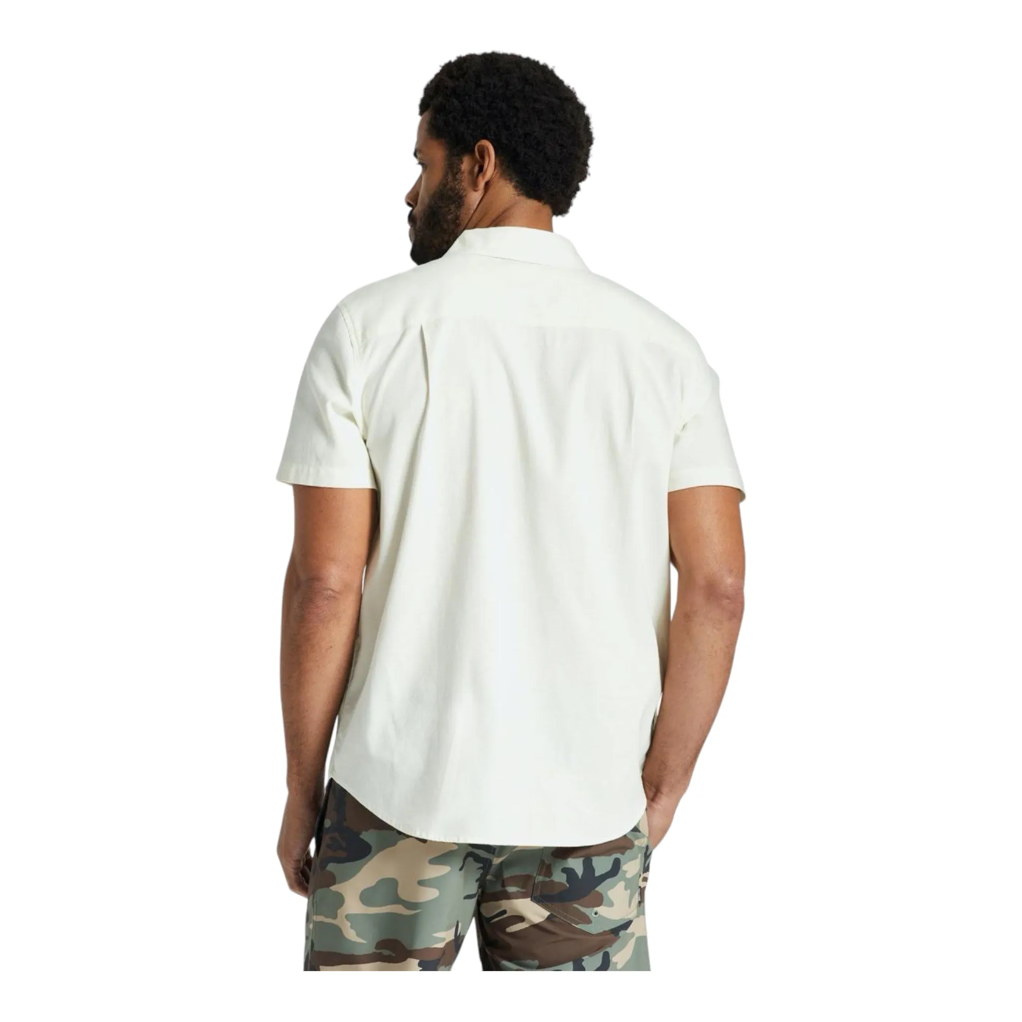 Brixton - Charter Oxford S/S Shirt - Off White