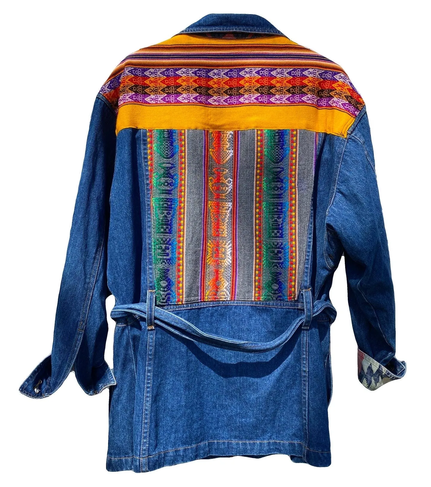 Coat Style Denim Jacket