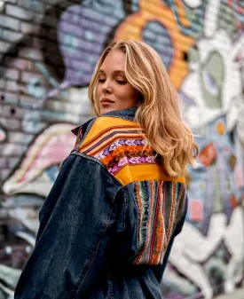 Coat Style Denim Jacket