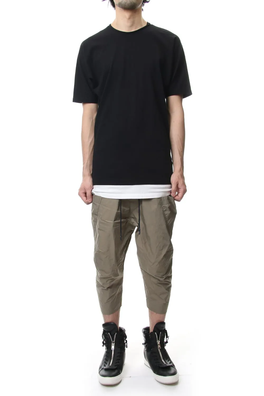 CROPPED CARGO PANTS Khaki