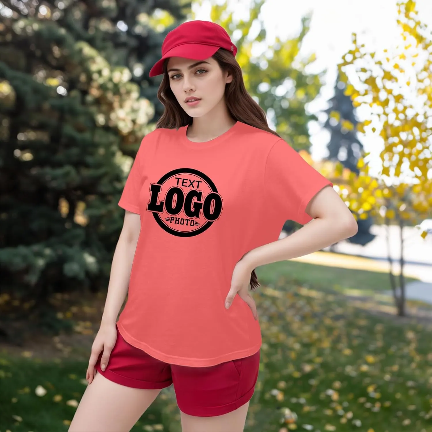 Custom T Shirts for Women Men with Your Text Photo Logo Personalized T Shirts Custom Shirt Design Your Own Custom Tee Shirt