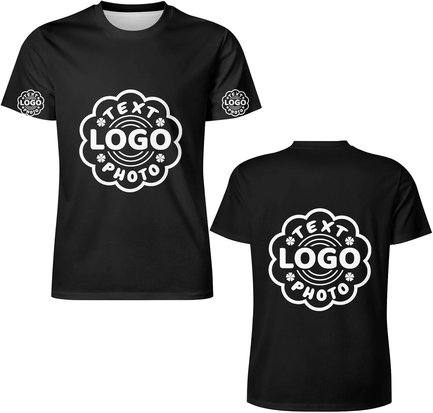 Custom T Shirts for Women with Your Text Photo Logo Personalized T Shirts Custom Shirt Design Your Own Custom Tee Shirt