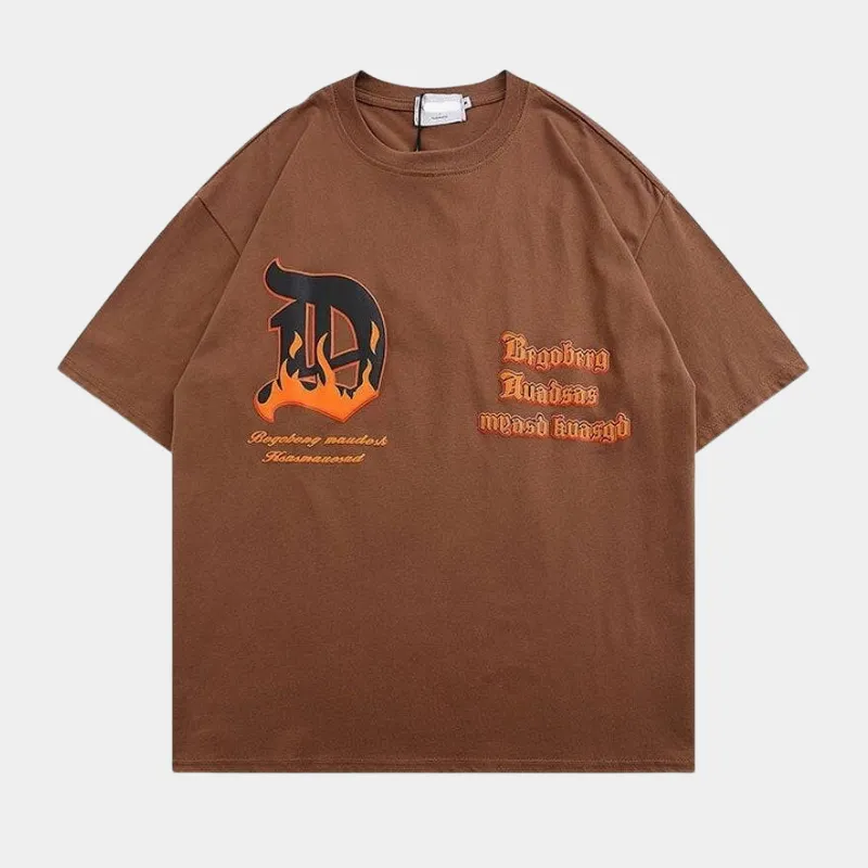 'D' T shirt