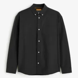 Deep Black Classic Oxford Shirt
