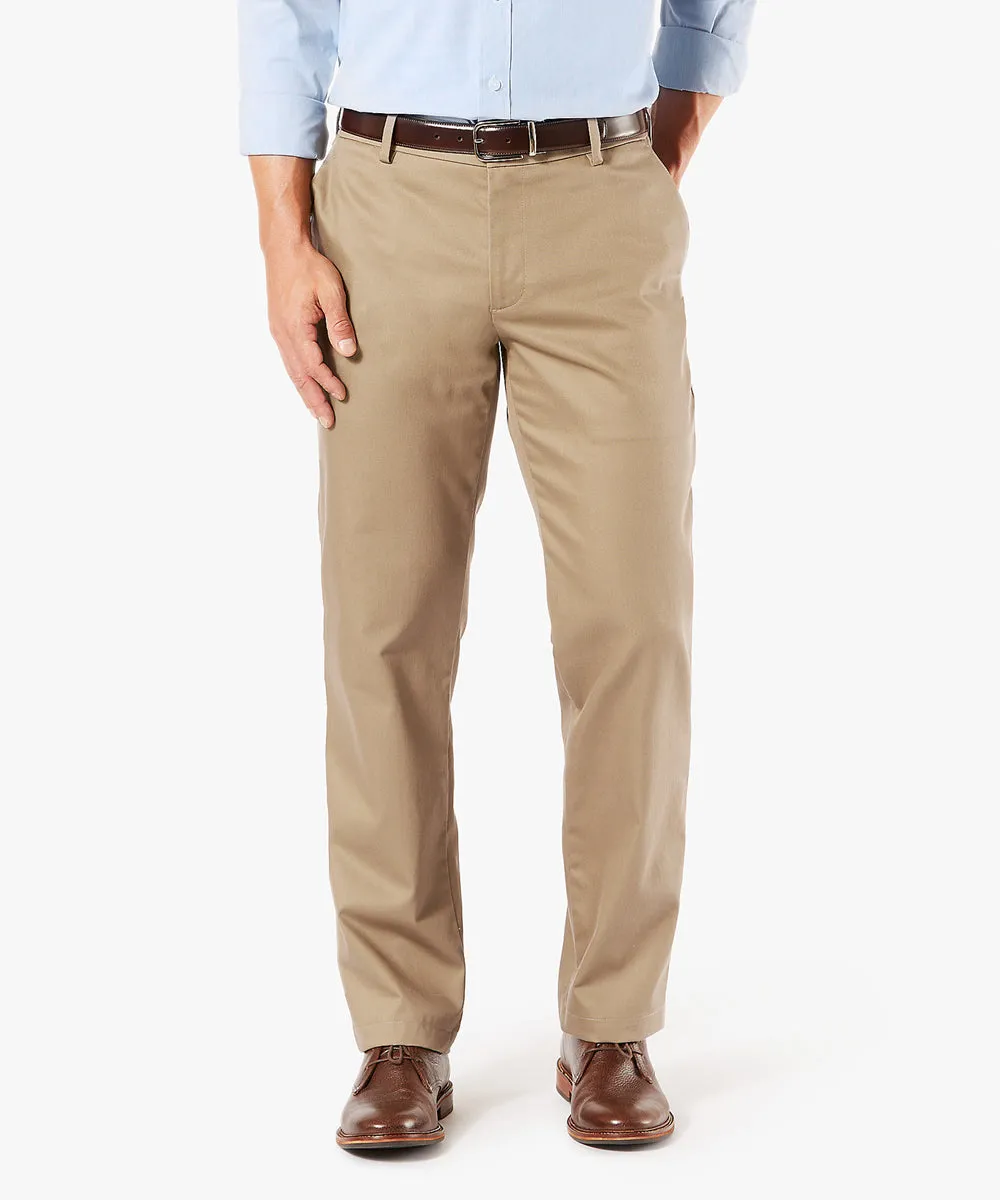 Dockers Men's Signature Khaki (No Crease) - New British Khaki