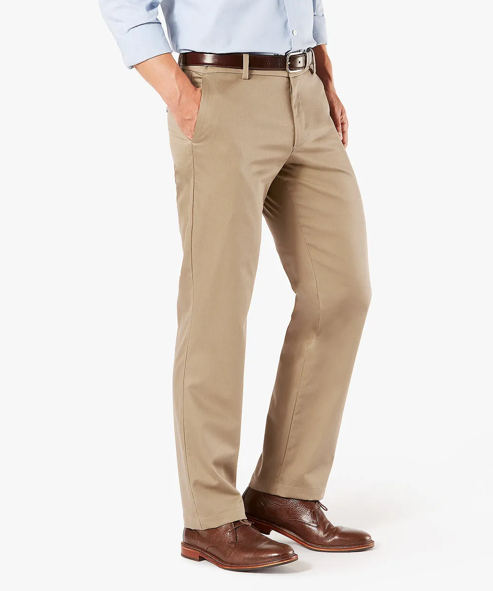 Dockers Men's Signature Khaki (No Crease) - New British Khaki