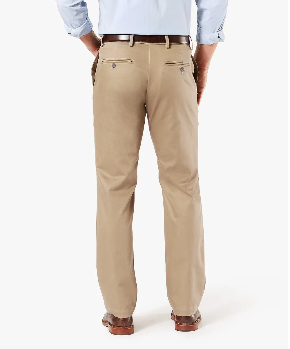 Dockers Men's Signature Khaki (No Crease) - New British Khaki