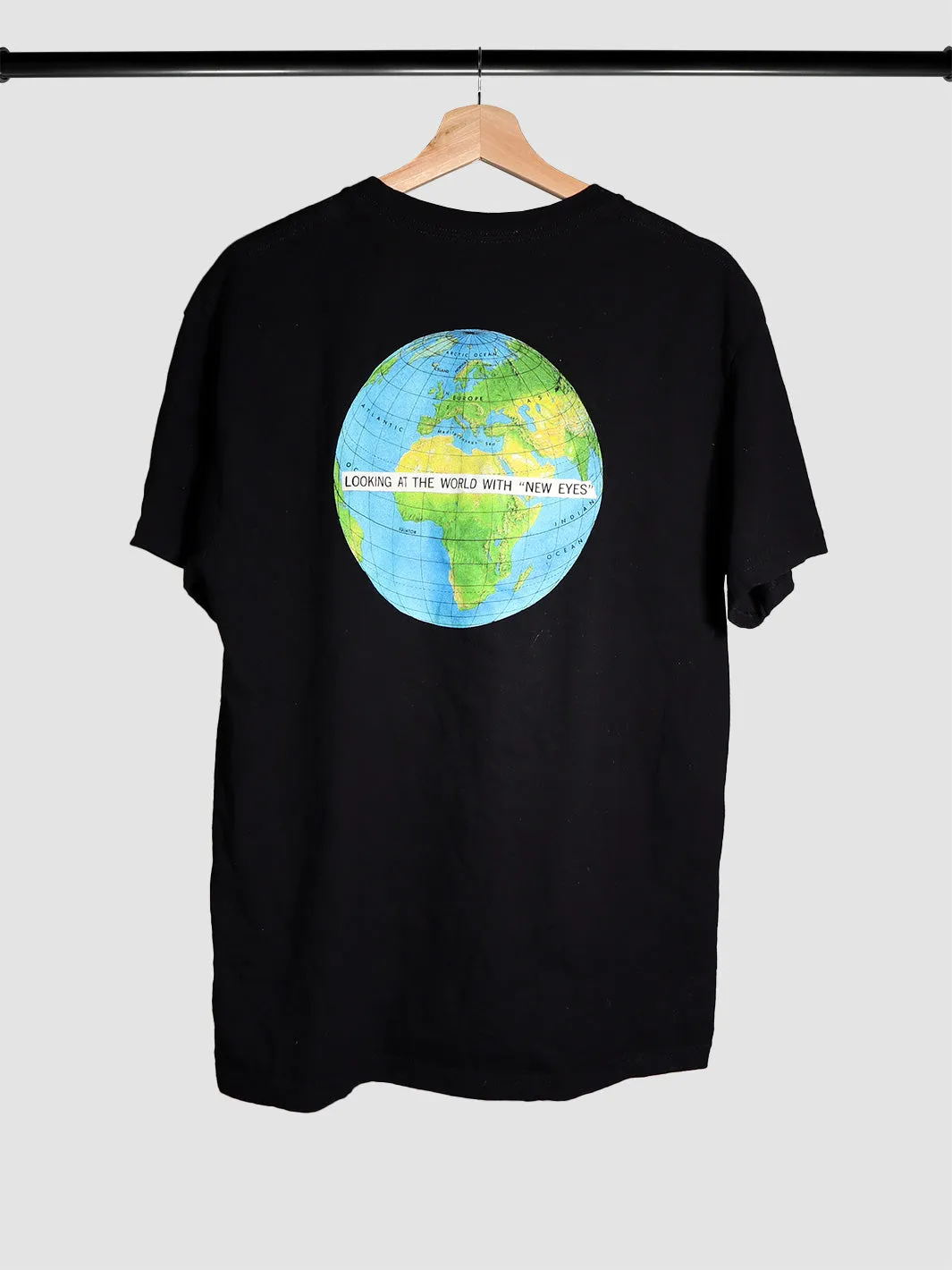 Fucking Awesome Looking at The World With New Eyes Globe T-Shirt