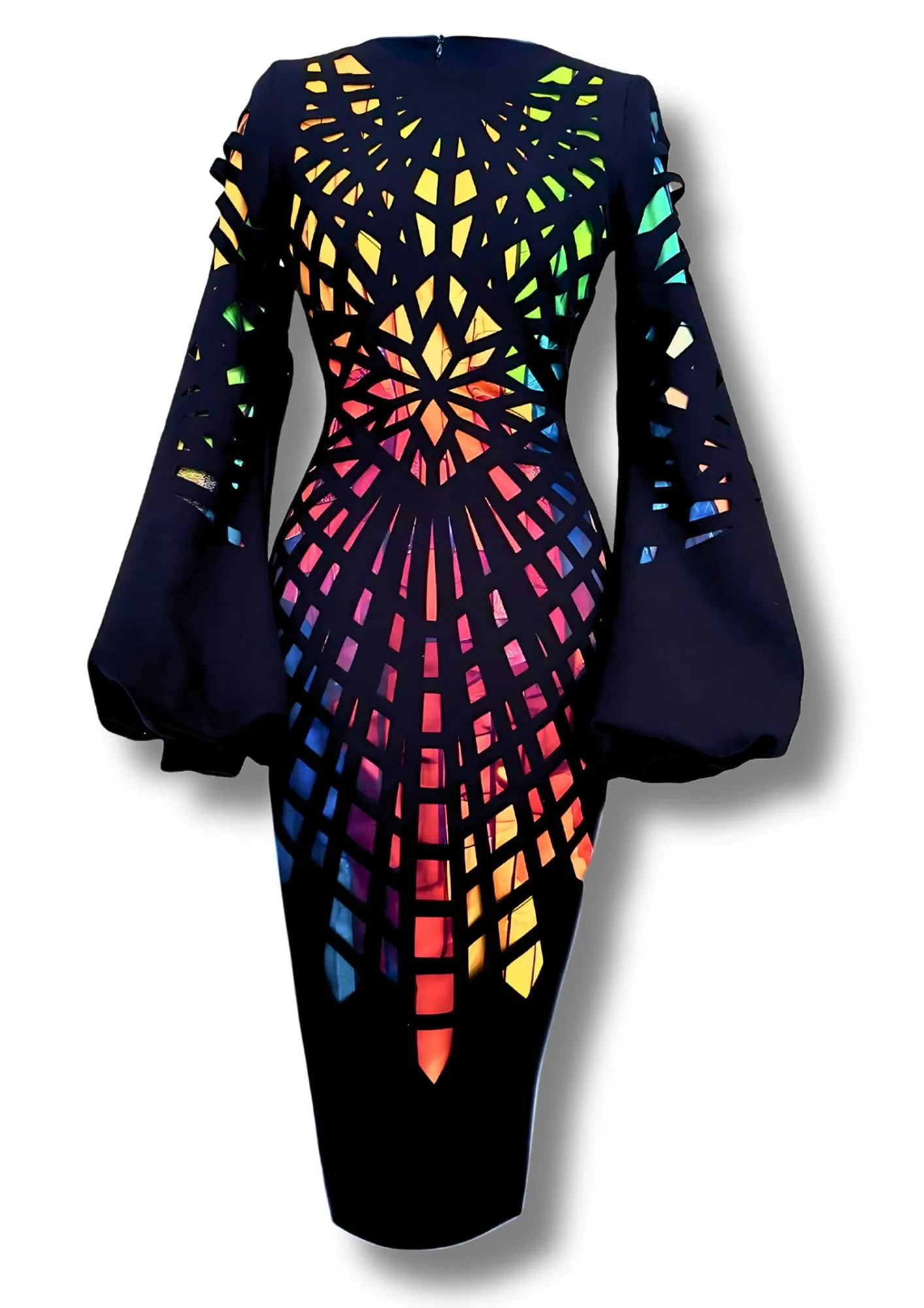 Gert-Johan Coetzee stained glass Bodycon dress