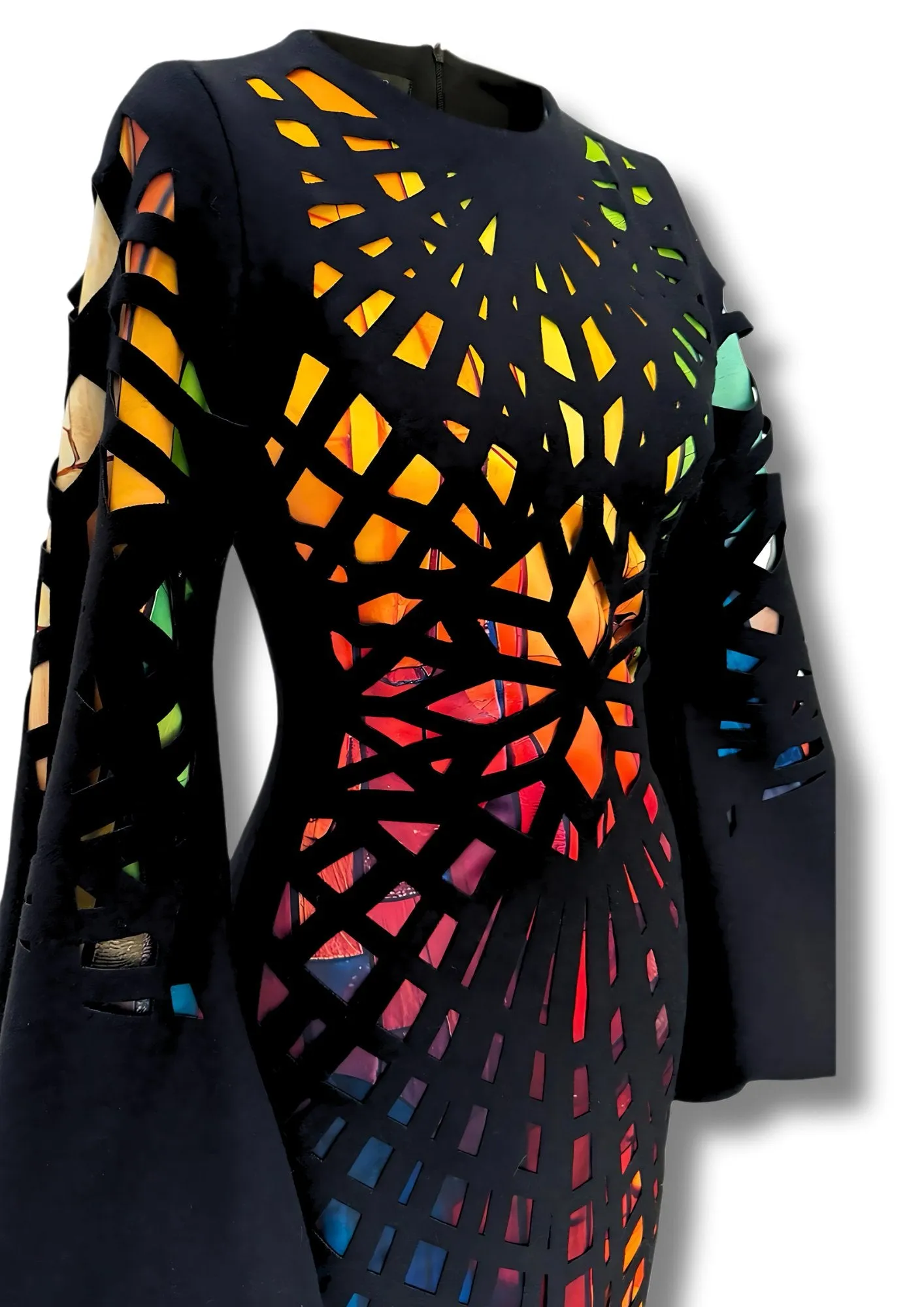 Gert-Johan Coetzee stained glass Bodycon dress