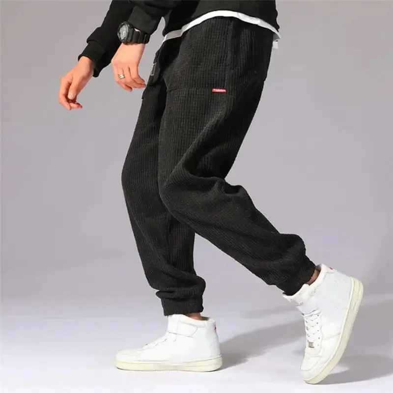 Harem Baggy Corduroy Jogger Pants