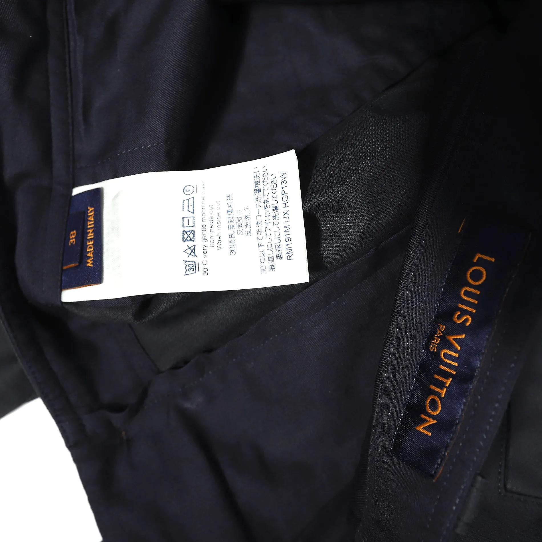 Louis Vuitton SS19 Cargo Pants with Reflective Details