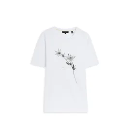 Men Mmb-Wishaw-Ss Graphic T-Shirt - White