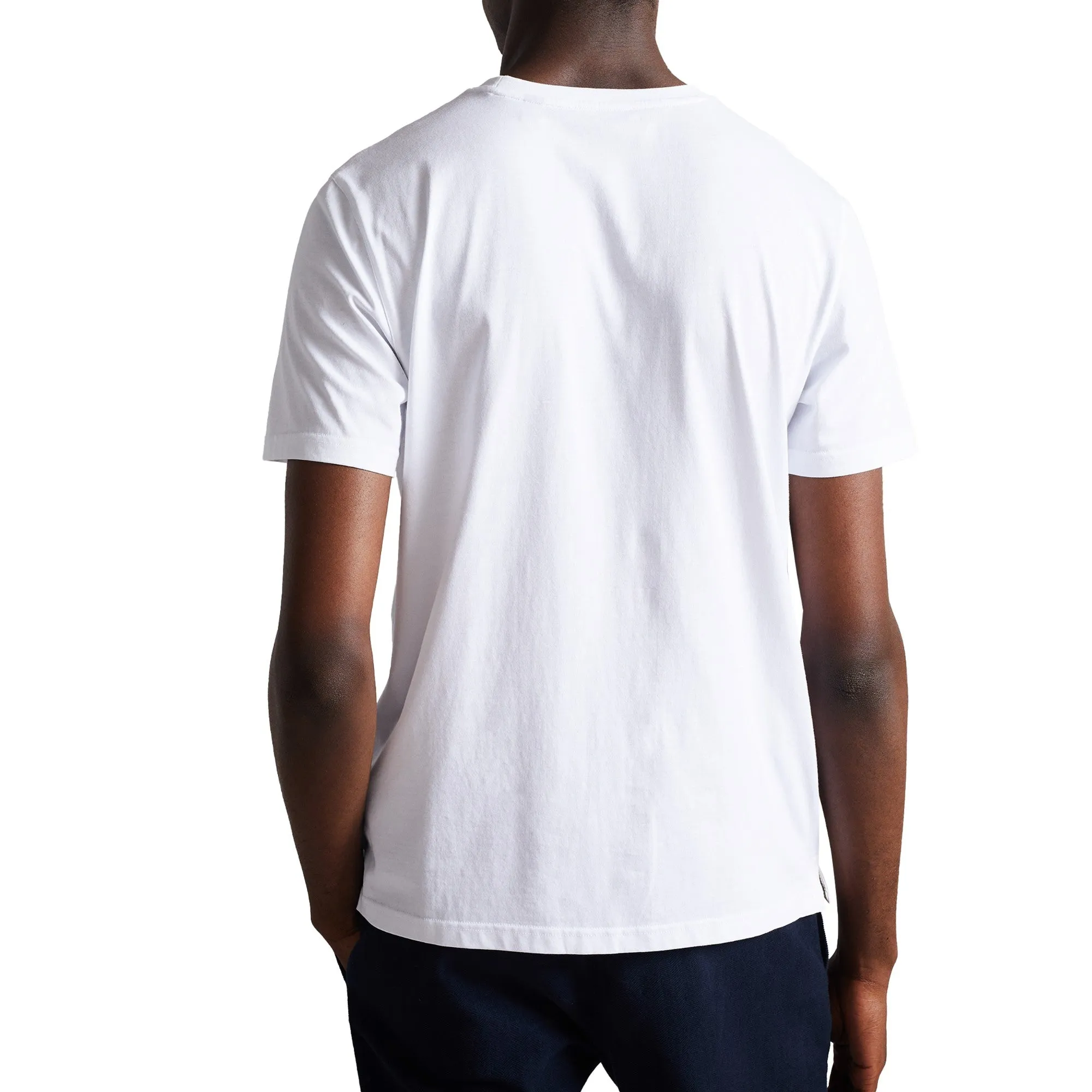 Men Mmb-Wishaw-Ss Graphic T-Shirt - White