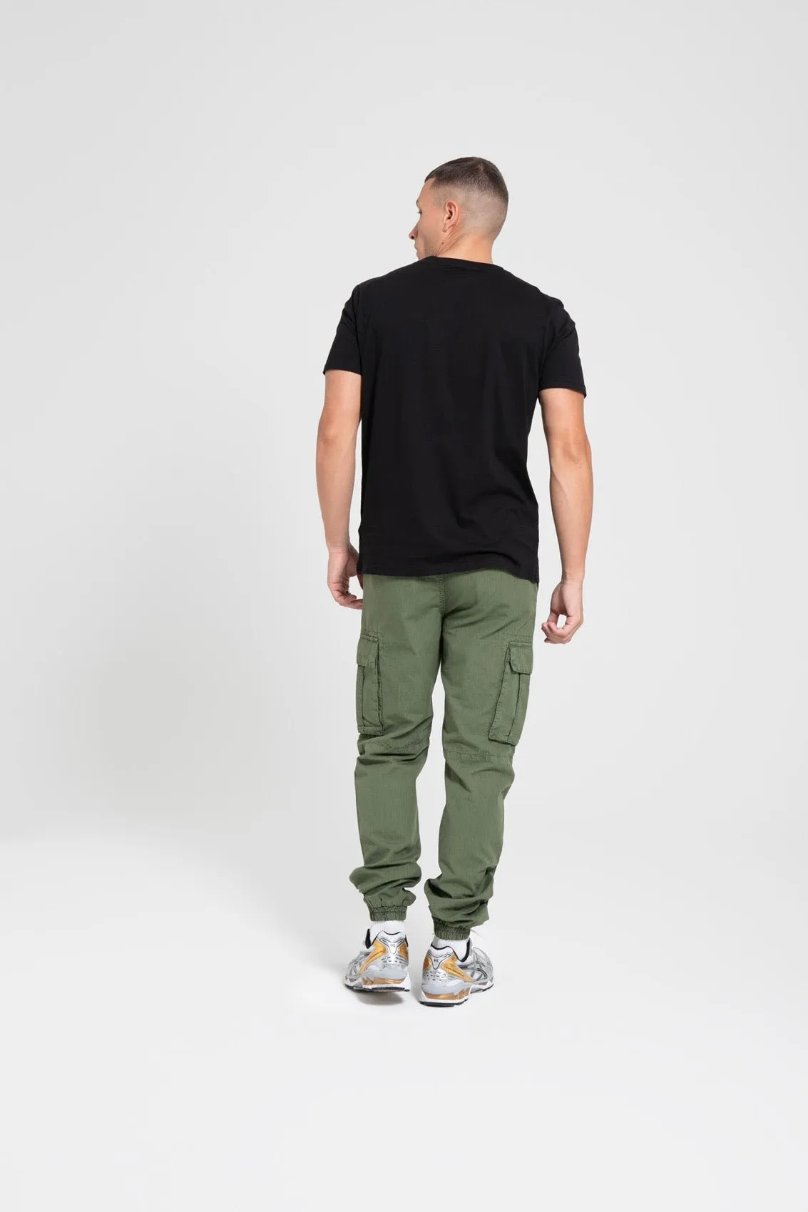 Mens 'DEVVIE' Cargo Pants - KHAKI