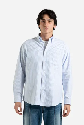 Oxford BD Shirt - Navy Stripe