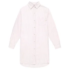 Oxford Stripe Dress Pink
