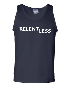 Relent Less, Adult Cotton Tank Top
