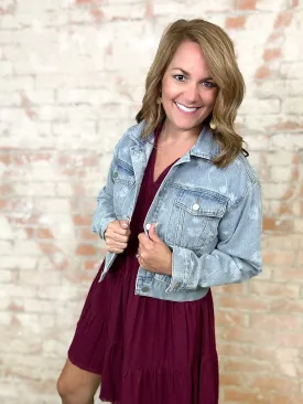 Sawyer Printed Denim Jacket - FINAL SALE