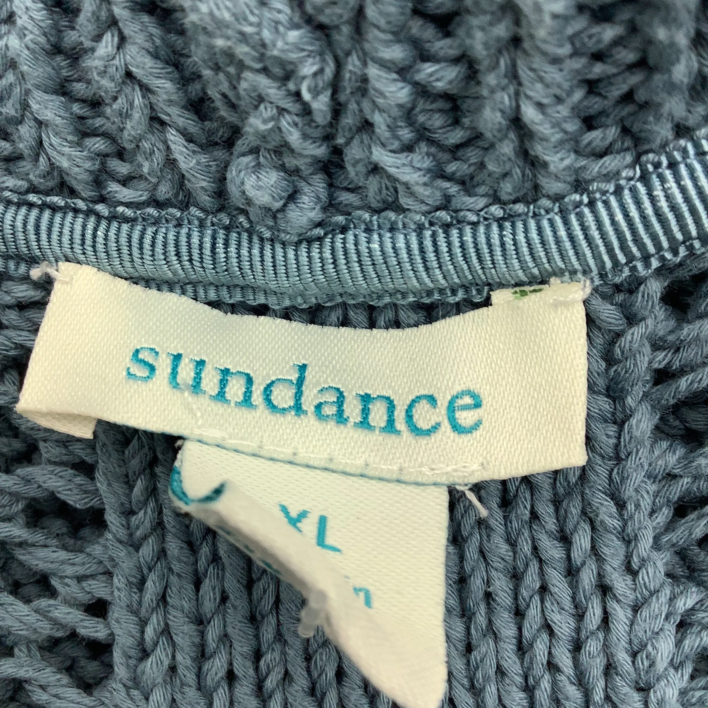 Sundance Women's Sweater Vest Blue Maxi Size: XL