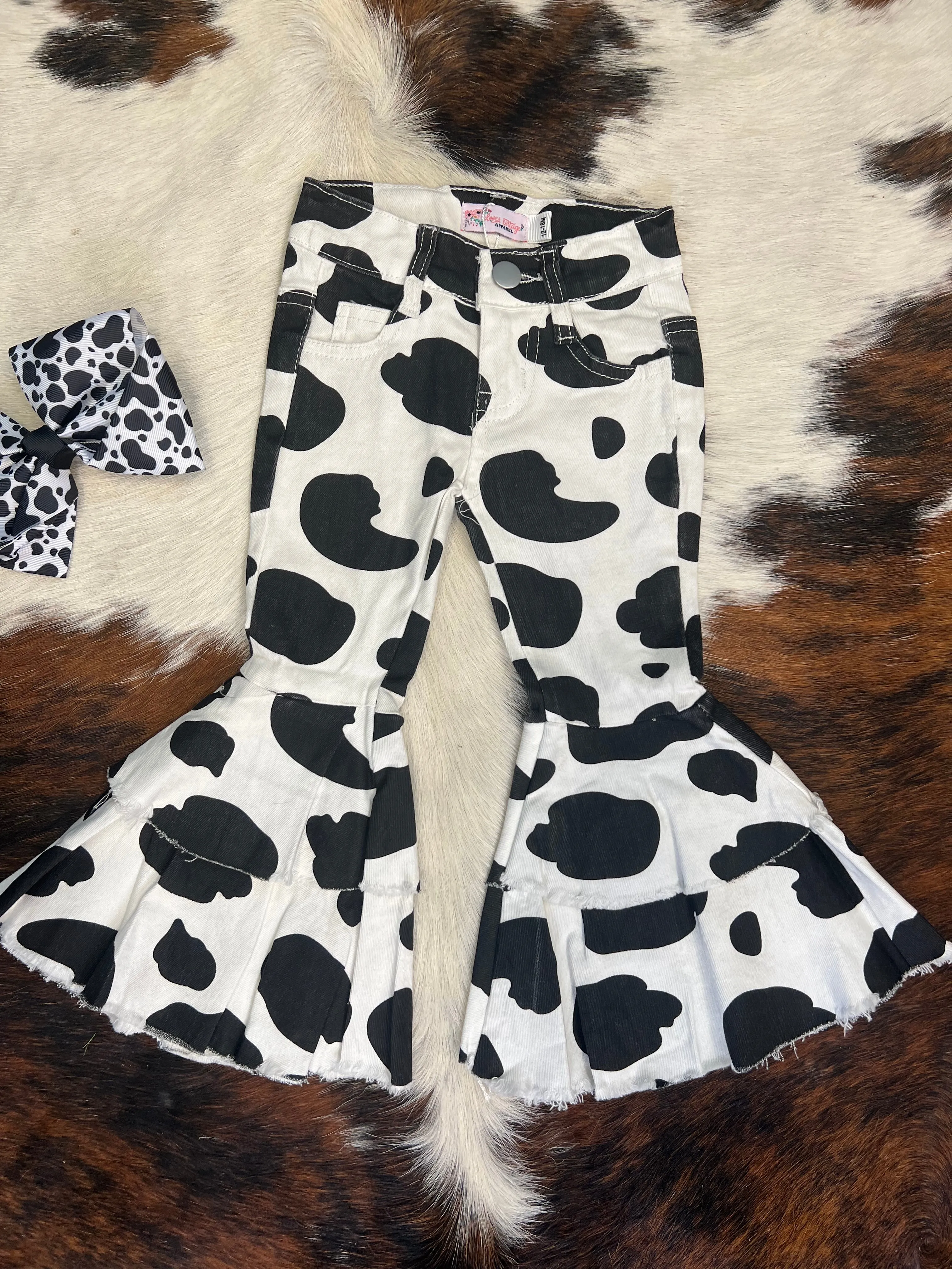 The Little Lainey's Black & White Bells*